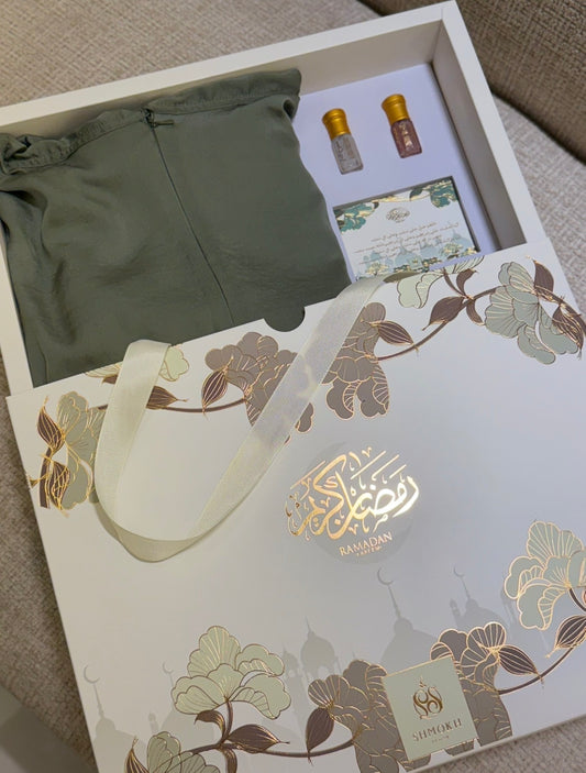 بكس عباره عن شيلة صلاه ، 4 انواع من المسك، بطايق اذكار